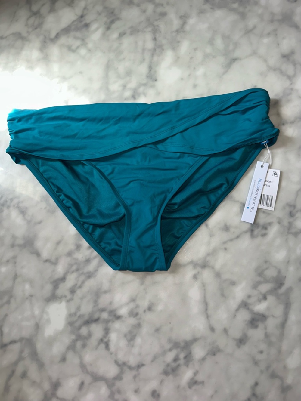 Bleu Rod Beattie Ocean Fold-Over Bikini Bottoms